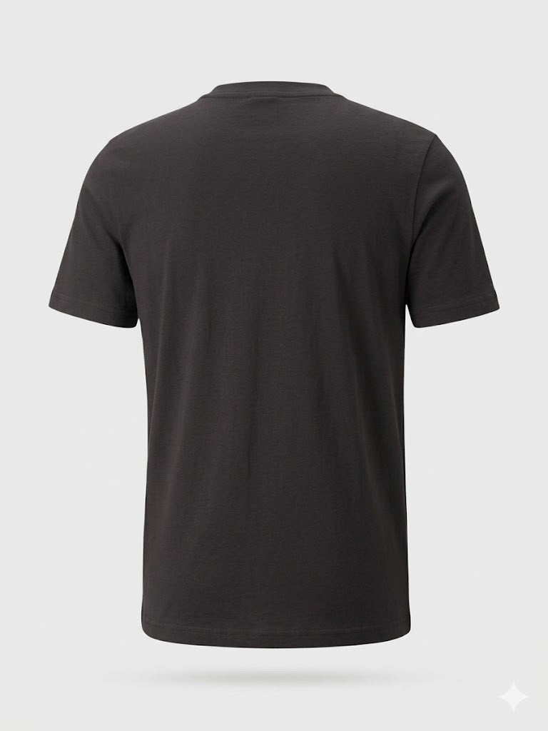 Czarna Koszulka Męska Puma M – T-shirt Basic AquaMagic Outlet