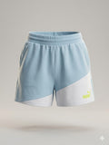 Niebiesko-Białe Szorty Dresowe Puma Damskie M – Color Block AquaMagic Outlet