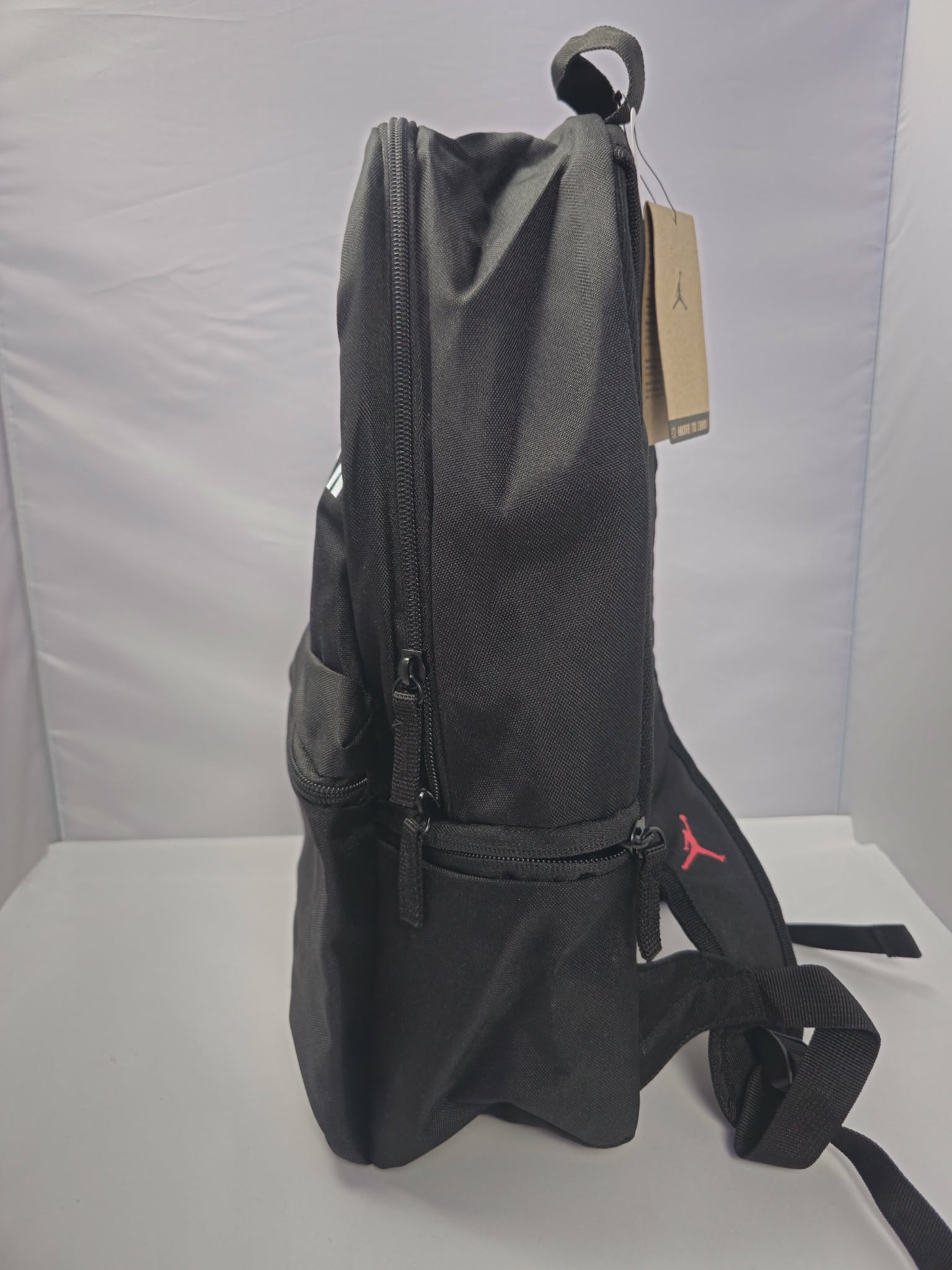 Czarny plecak Jordan | Na laptopa 13" i do szkoły AquaMagic Outlet