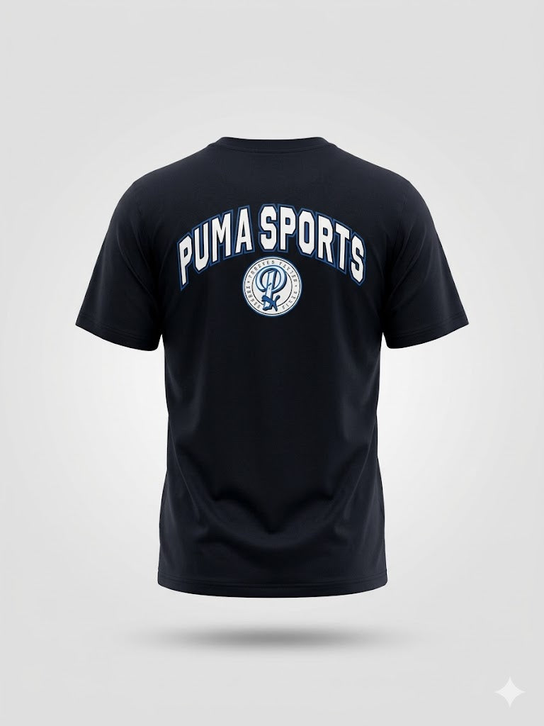 Czarna Męska Koszulka Puma Sports Style – Rozmiar M AquaMagic Outlet
