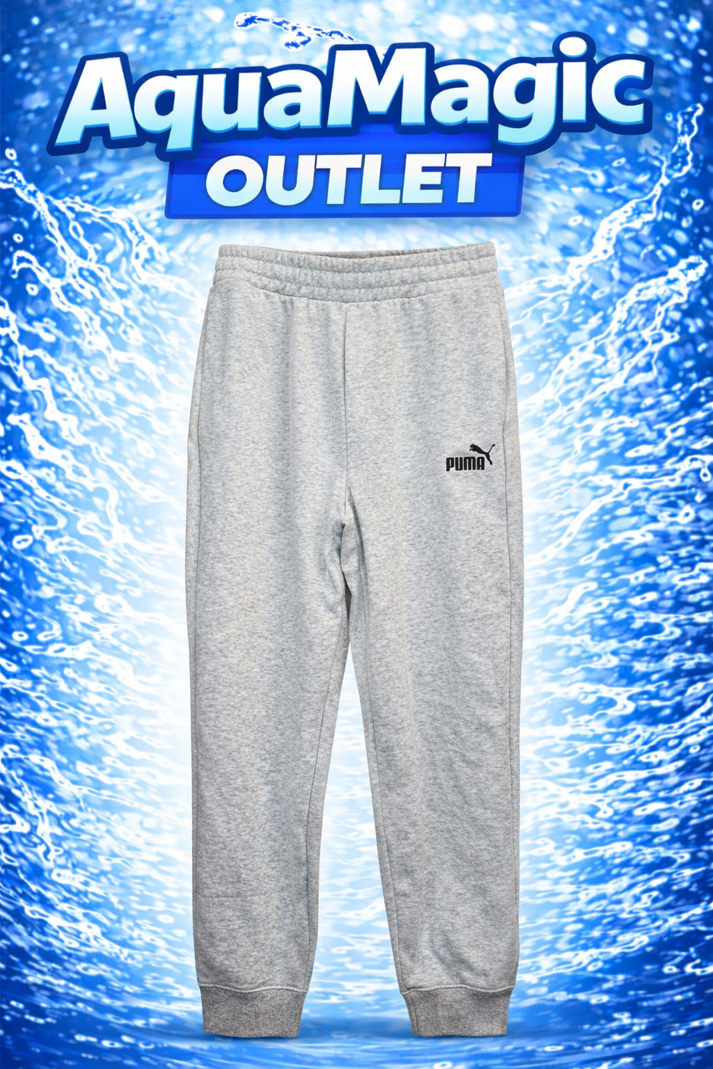 Spodnie dresowe Puma szare Damskie Rozmiar M