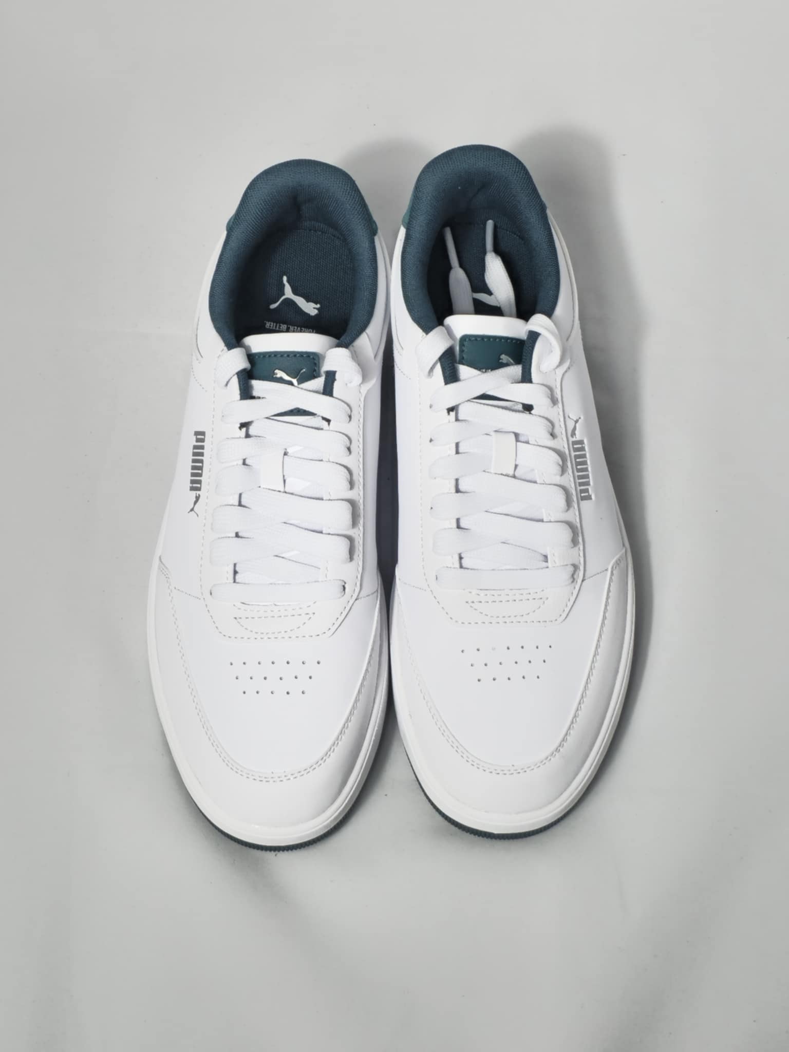 Puma Canasta Męskie Biało-Zielone Sneakersy | Rozmiar 42 AquaMagic Outlet
