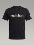 Czarna Koszulka Adidas Damska M – Beżowe Logo AquaMagic Outlet