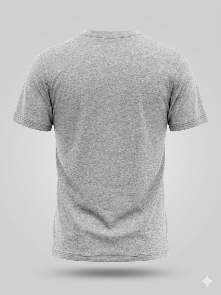 Szara koszulka męska Jordan L | Klasyczny T-shirt AquaMagic Outlet