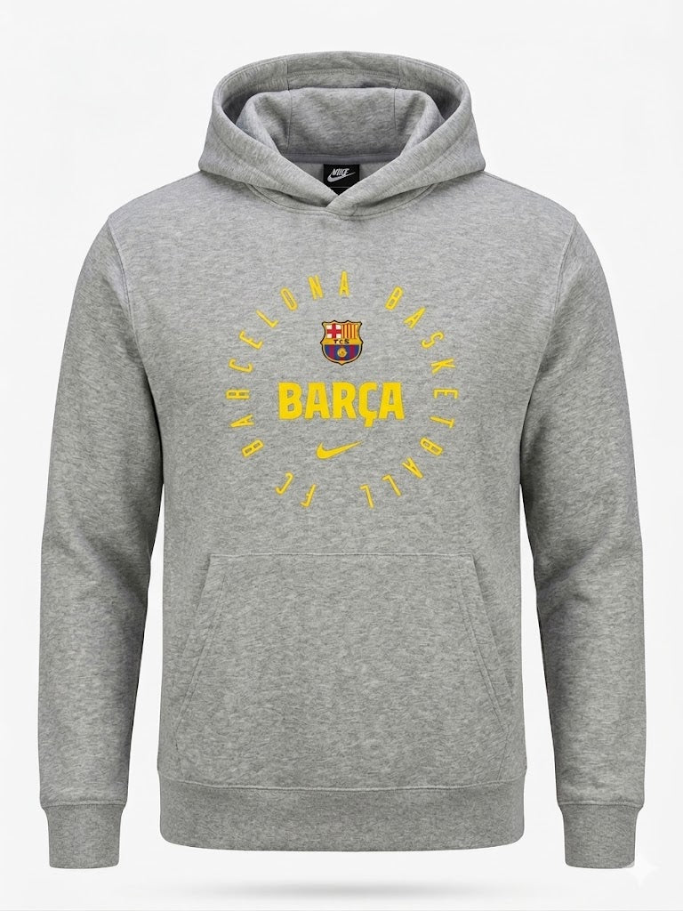 Bluza Nike FC Barcelona Basketball Męska Szara – Rozmiar L AquaMagic Outlet