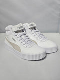 Puma Carina Street Mid – Białe Sneakersy za Kostkę w Stylu Streetwear Rozmiar 38 AquaMagic Outlet
