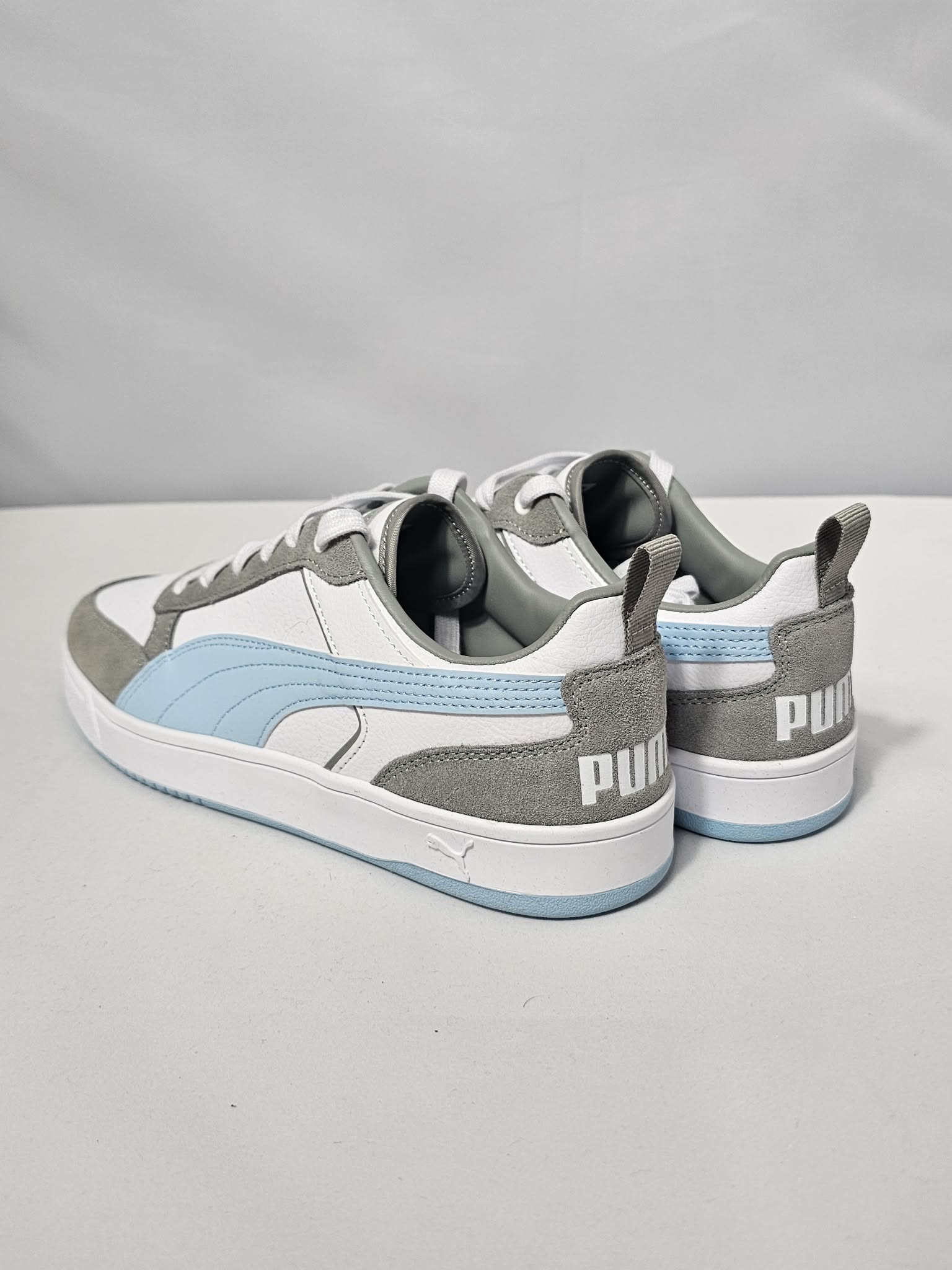Puma Dribble SD Damskie Biało-Szare | Sneakersy Rozmiar 38.5 AquaMagic Outlet