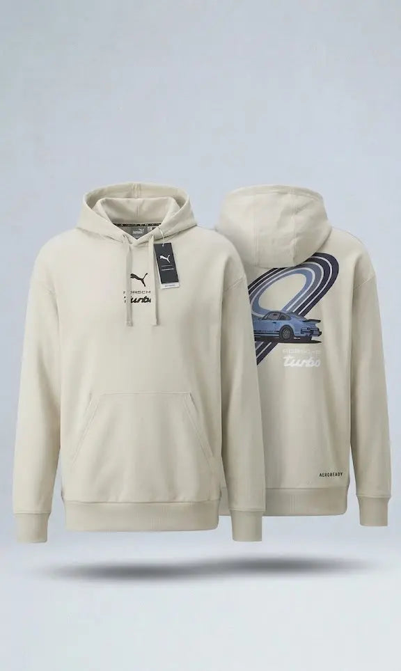 Bluza Puma x Porsche Turbo Beżowa – Styl Motorsport | Rozmiar M Aquamagic outlet