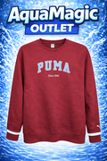 Puma Bluza Bordowa Crewneck „Since 1948” Męska M