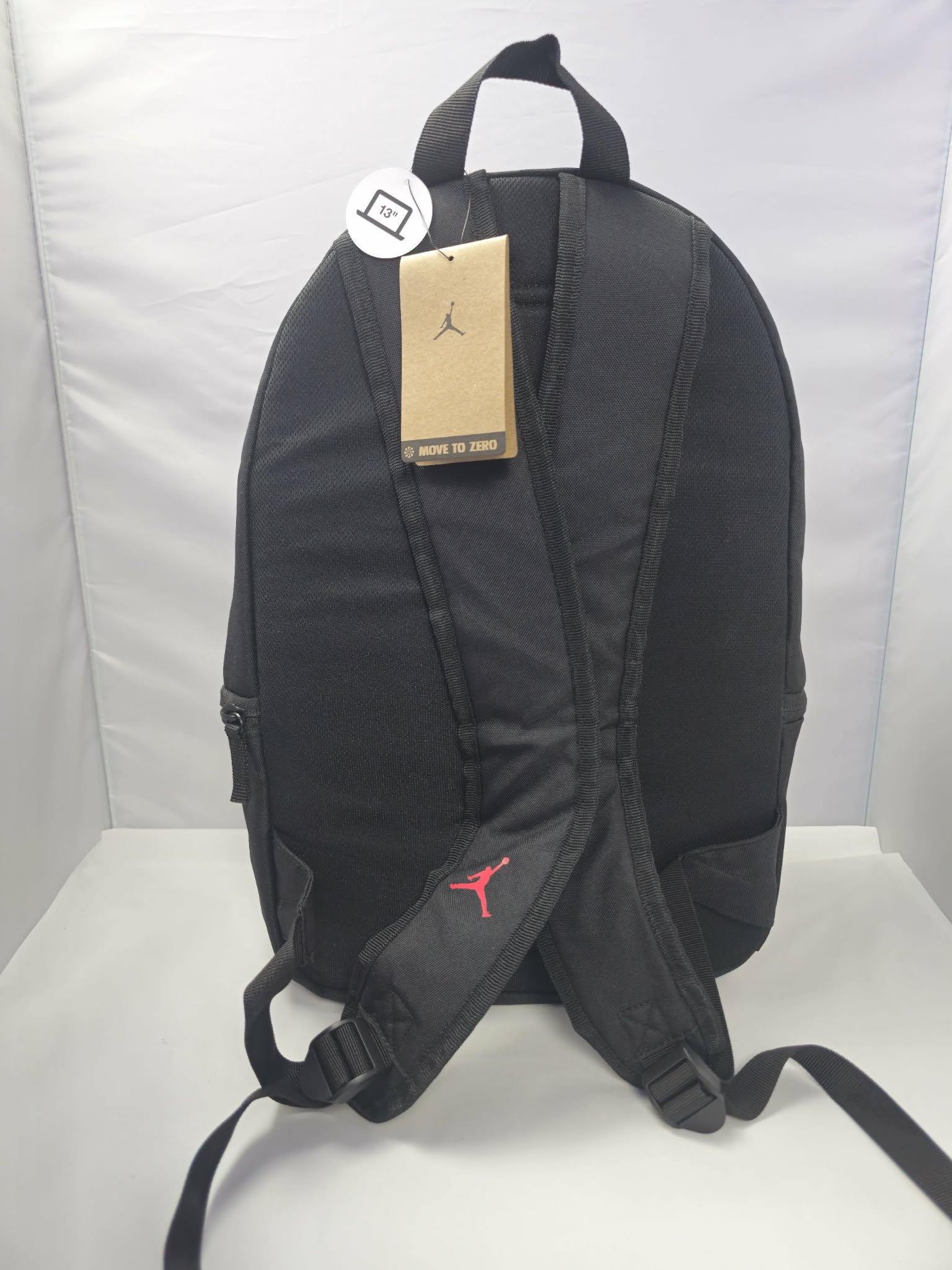 Czarny plecak Jordan | Na laptopa 13" i do szkoły AquaMagic Outlet