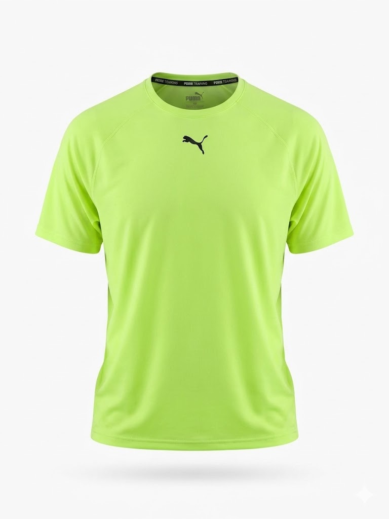 Neonowa Koszulka Puma Cloudspun – Męski T-shirt Treningowy Rozmiar XL AquaMagic Outlet