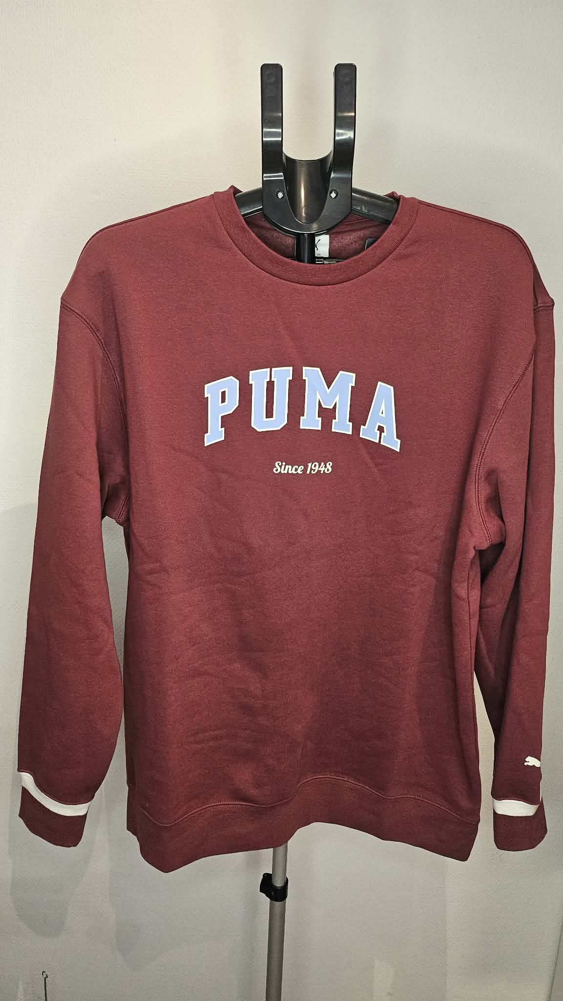 Puma Bluza Bordowa Crewneck „Since 1948” Męska L