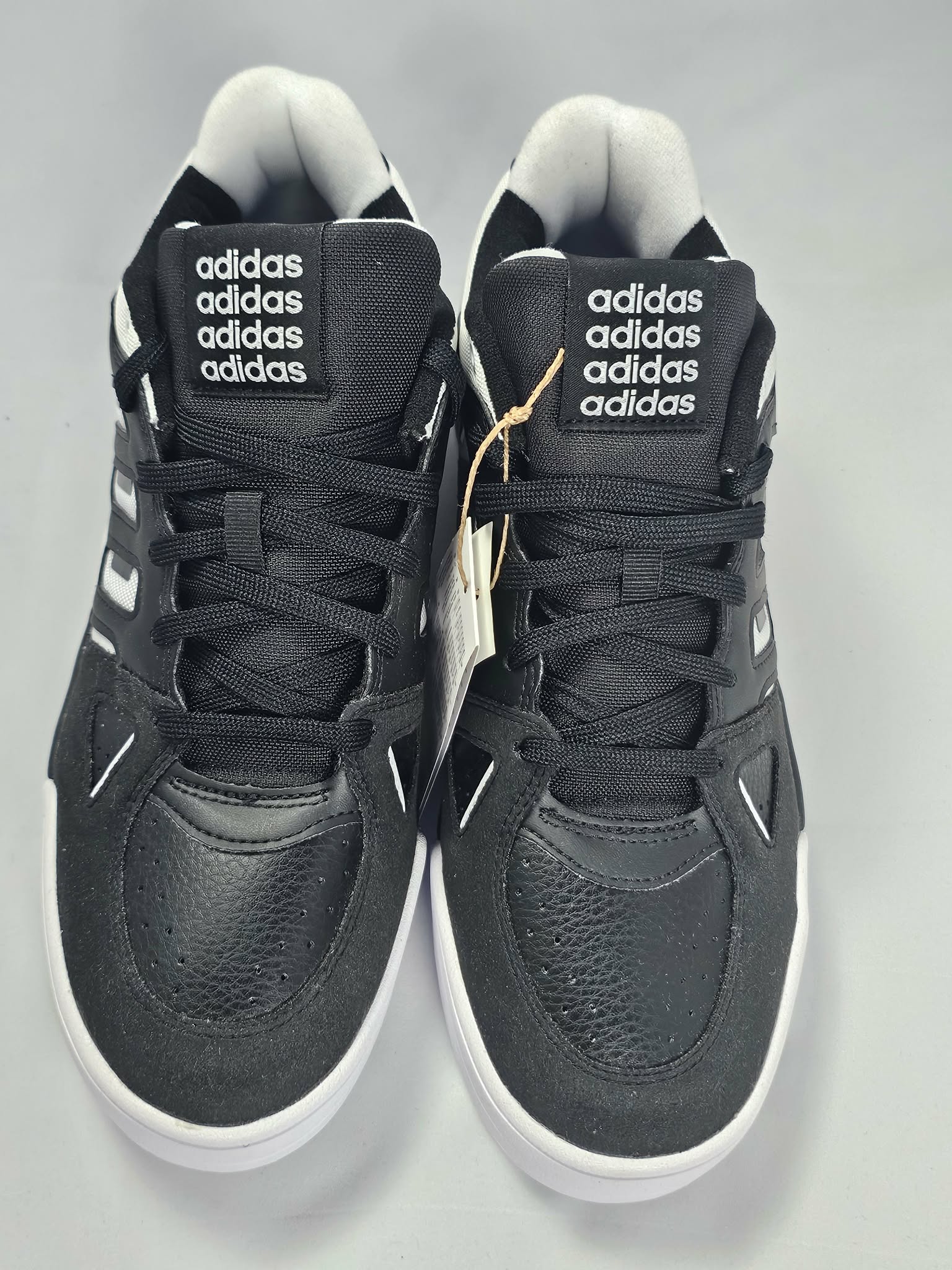 Adidas Midcity Low Czarne – Męskie Sneakersy Retro | Rozmiar 45 1/3 AquaMagic Outlet