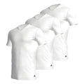 Koszulki Męskie Adidas V-Neck 3-Pak Białe