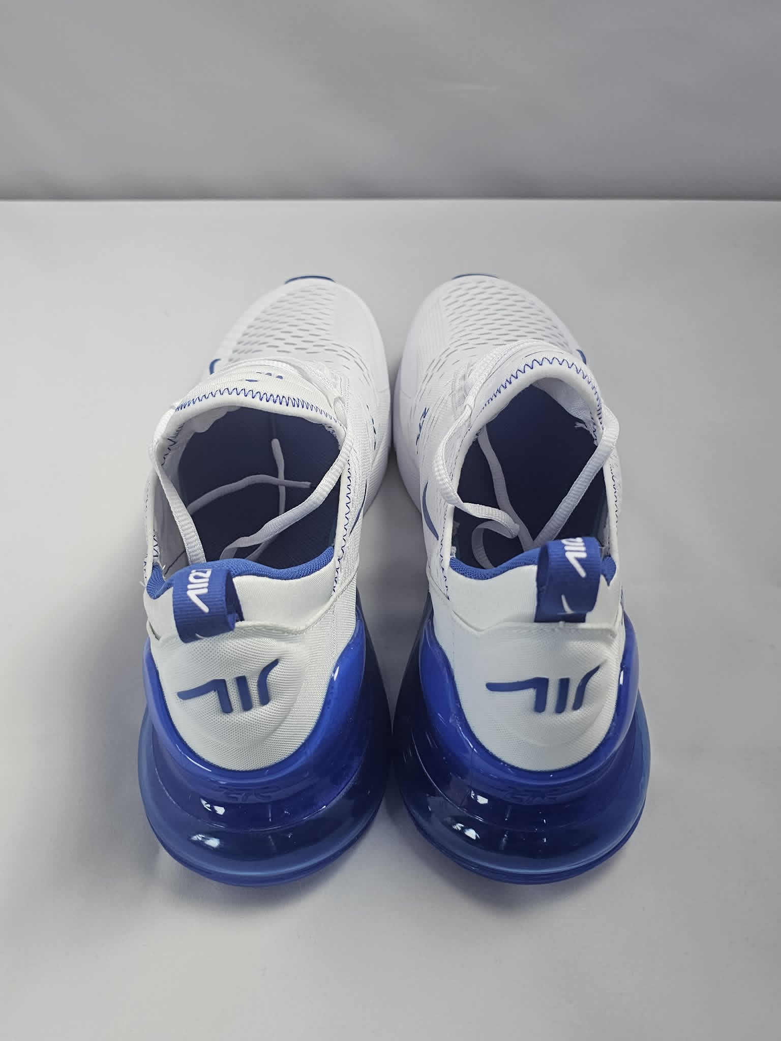 Nike Air Max 270 Biało-Niebieskie Rozmiar 47.5 AquaMagic Outlet