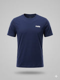 Granatowa Koszulka Męska Puma M – T-shirt Basic AquaMagic Outlet