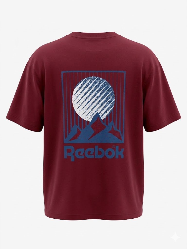 T-shirt męski Reebok CL GRFX TEE Rozmiar M AquaMagic Outlet