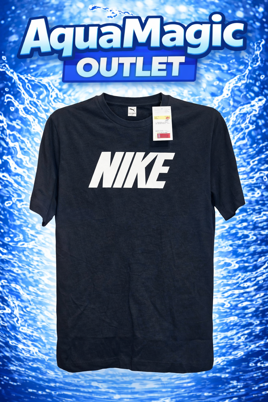 Koszulka Nike czarny z logo Rozmiar Męski S