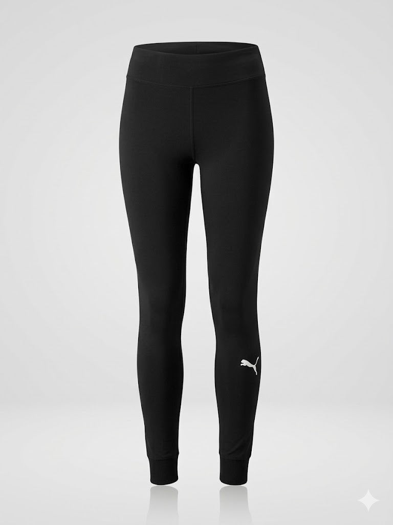 Legginsy Damskie Puma Czarne – Sportowe Getry High Waist AquaMagic Outlet