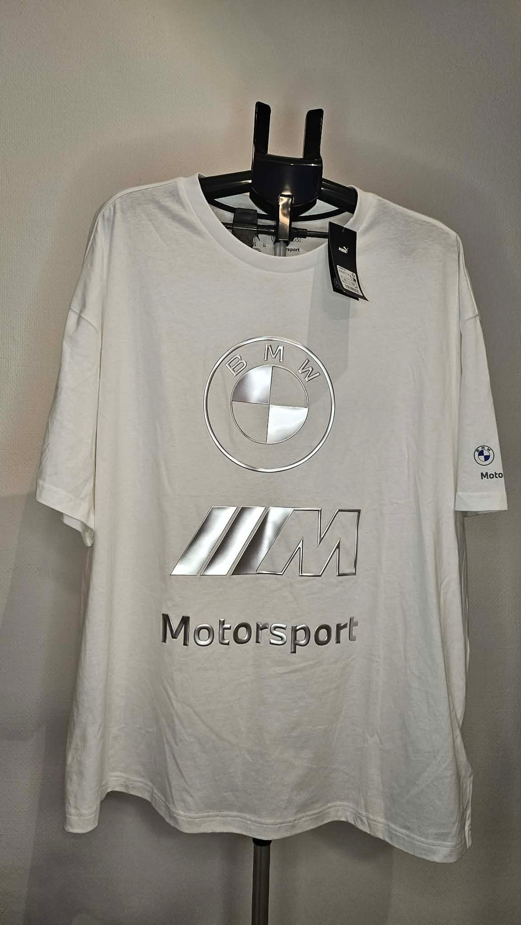 Koszulka Puma BMW Motorsport Biała Męska Rozmiar XXL