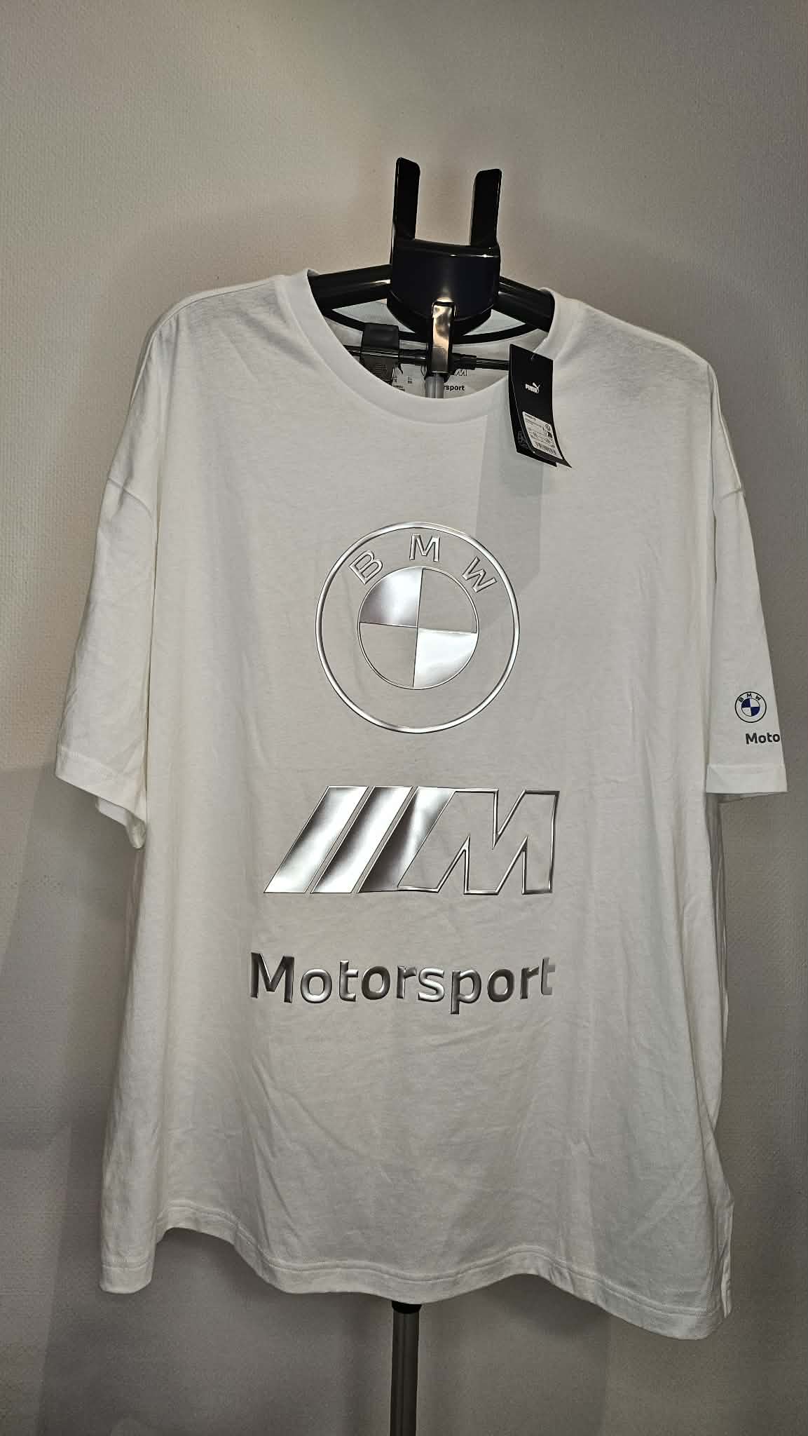 Koszulka Puma BMW Motorsport Biała Męska Rozmiar XXL
