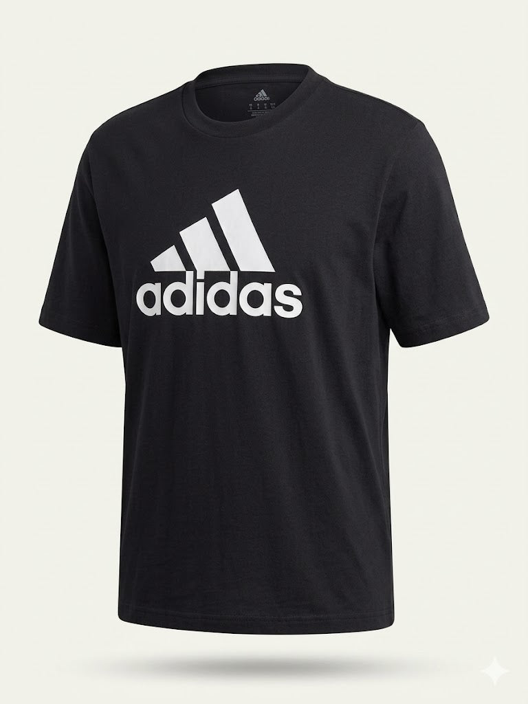 Czarna Koszulka Męska Adidas z Logo Rozmiar M AquaMagic Outlet