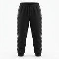 Modne Czarne Spodnie Dresowe Damskie Reebok z Lampasami/ Rozmiar S AquaMagic Outlet