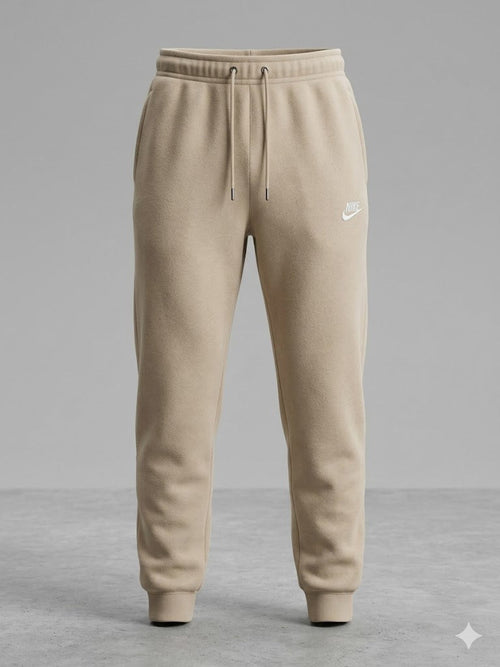 Beżowe Spodnie Dresowe Nike Damskie S – Joggery Sportswear AquaMagic Outlet