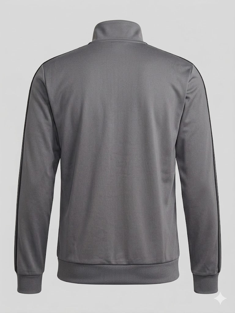 Szara Bluza Rozpinana Adidas Męska S – Ze Stójką AquaMagic Outlet