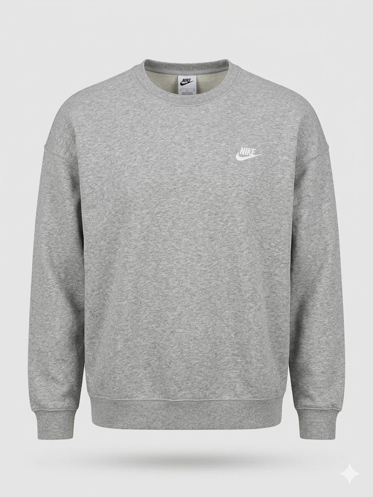 Szara Bluza Nike Męska XXL – Klasyczny Crewneck Sportswear AquaMagic Outlet
