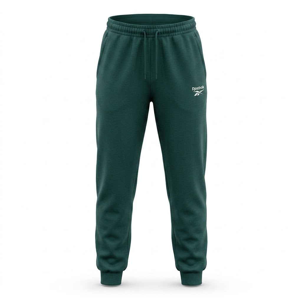 Męskie Spodnie Dresowe Reebok Joggery – Zielone (Rozmiar S) AquaMagic Outlet