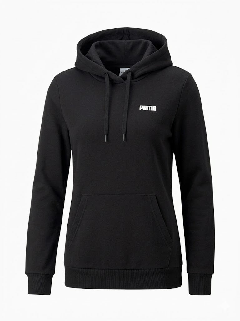 Czarna Bluza Damska Puma z Kapturem Rozmiar XS AquaMagic Outlet