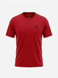 Czerwona Męska Koszulka Jordan Jumpman Rozmiar L AquaMagic Outlet
