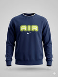 Granatowa Bluza Męska Nike Air – Rozmiar S | Sportowy Styl AquaMagic Outlet