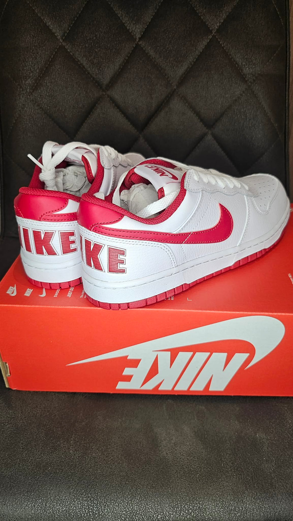 Buty Nike Big Low White / Gym Red – rozmiar 39