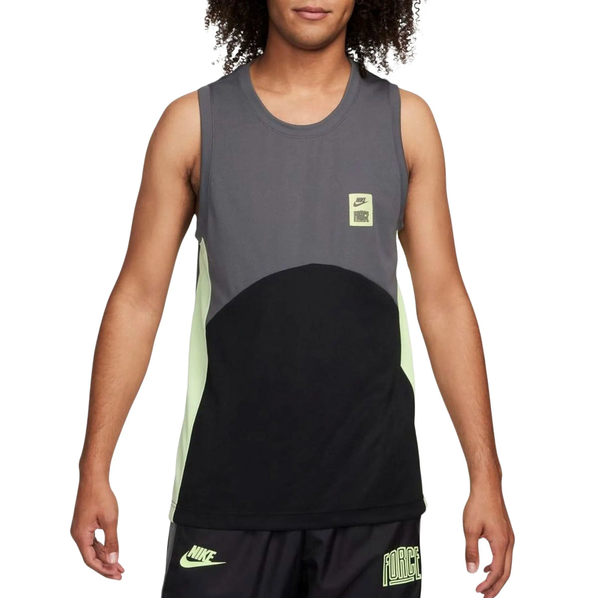 Koszulka Męska Nike Dri-FIT Starting 5 Szara