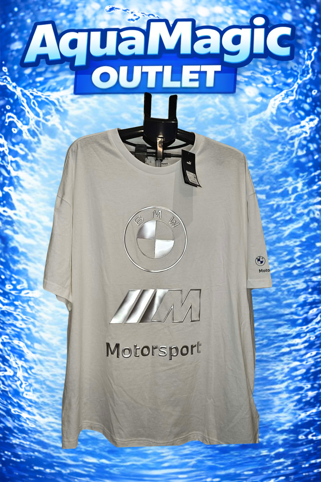 Koszulka Puma BMW Motorsport Biała Męska Rozmiar XXL