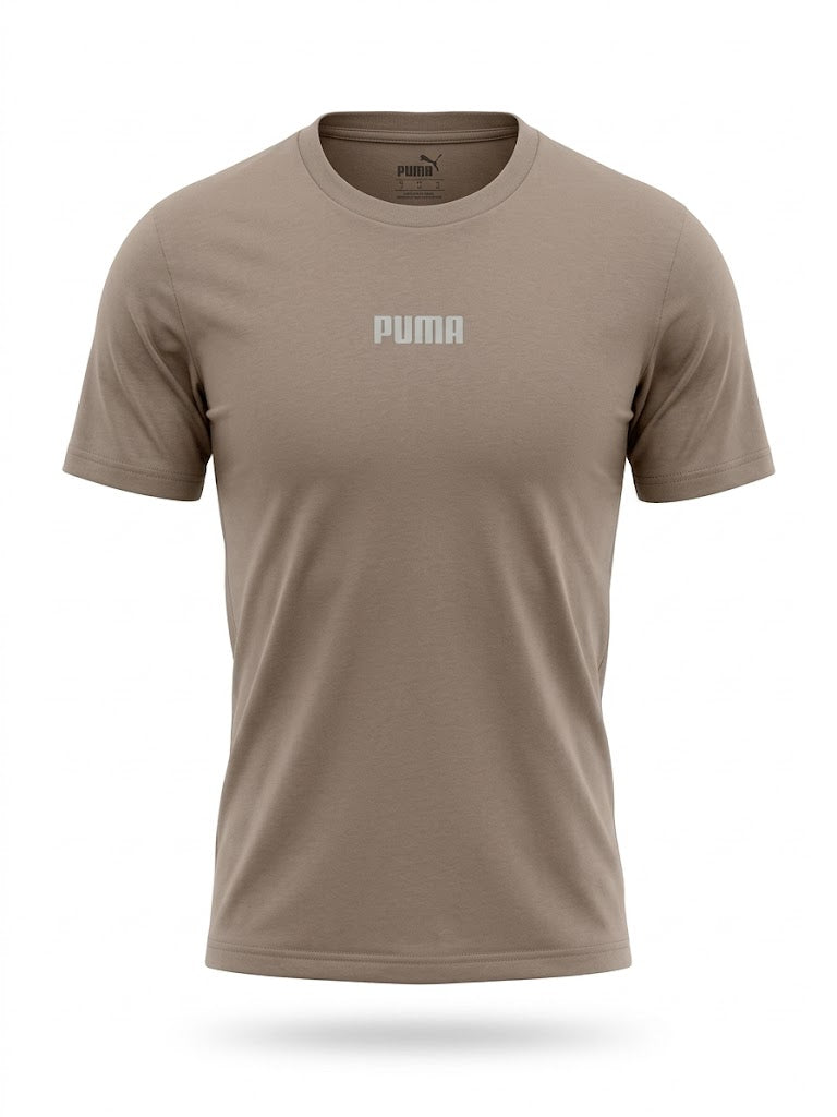 Brązowa Koszulka Puma Męska S AquaMagic Outlet