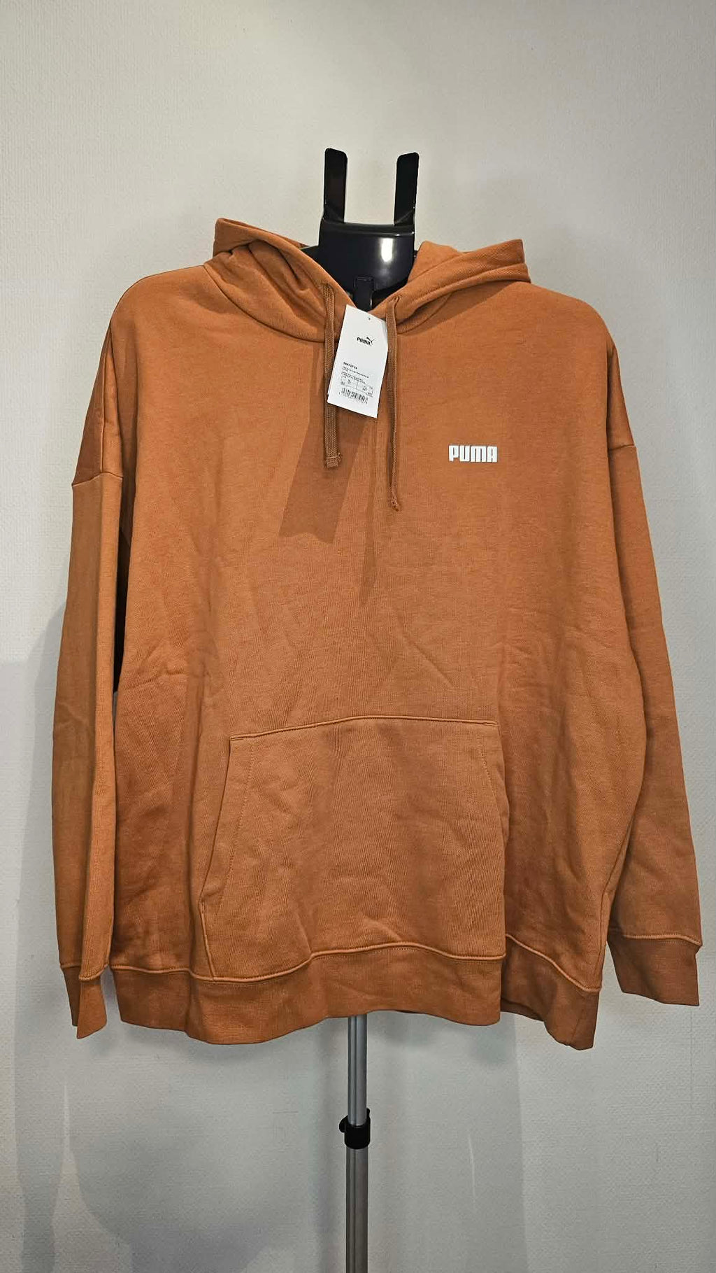 Bluza Puma Hoodie Pomarańczowa Basic – Damska Rozmiar XL