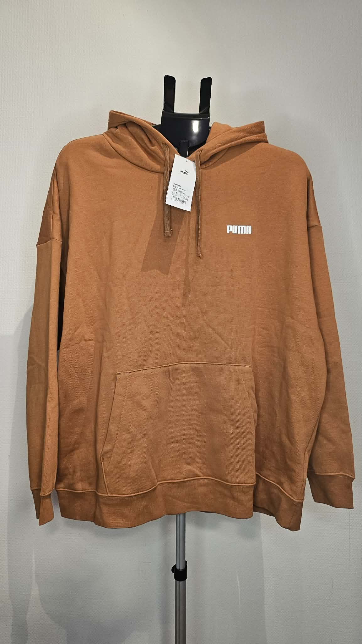 Bluza Puma Hoodie Pomarańczowa Basic – Damska Rozmiar XL