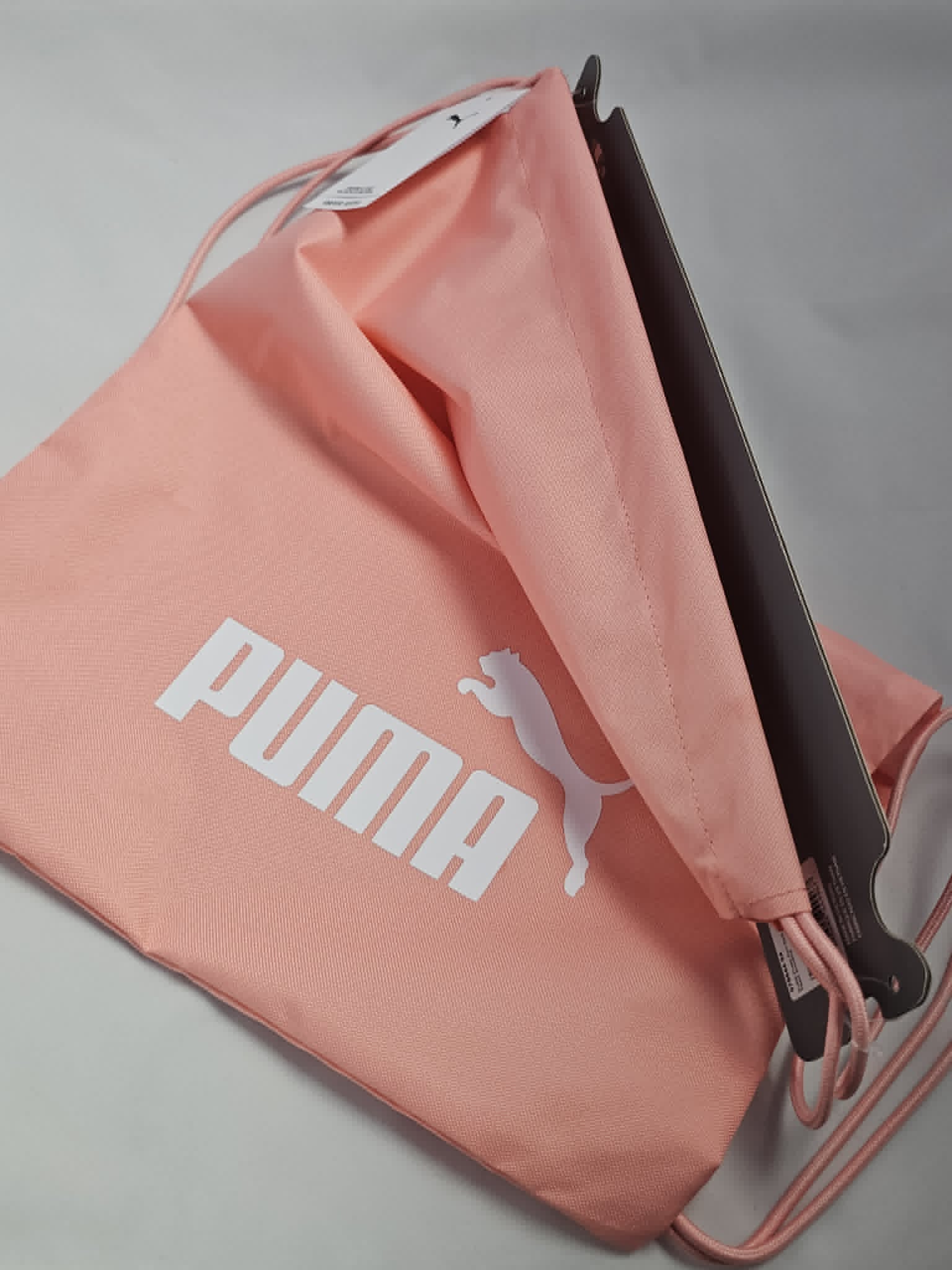 Brzoskwiniowy Worek Puma Phase Gym Sack | Lekki i Wytrzymały AquaMagic Outlet