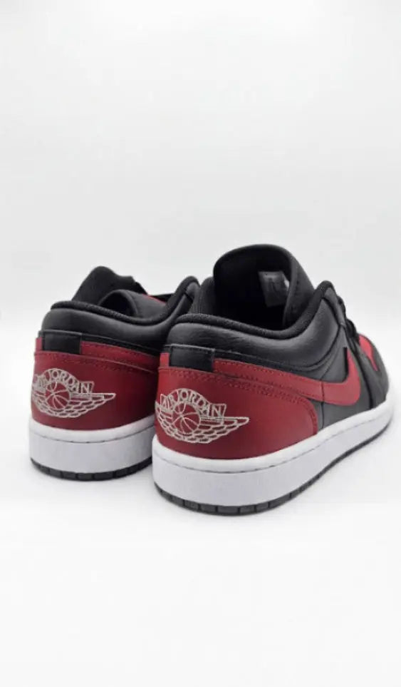 Air Jordan 1 Low Bred – Czarno-Czerwone Rozmiar 40 Aquamagic outlet