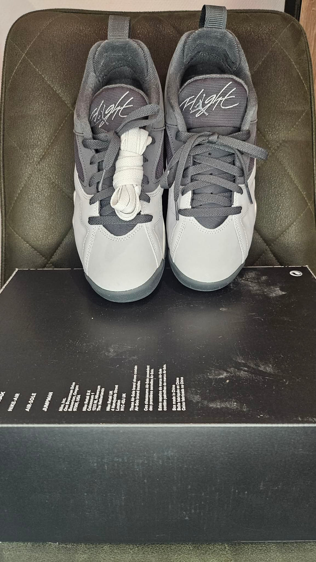Buty Jordan MVP 92 Grey / antracite - rozmiar 40