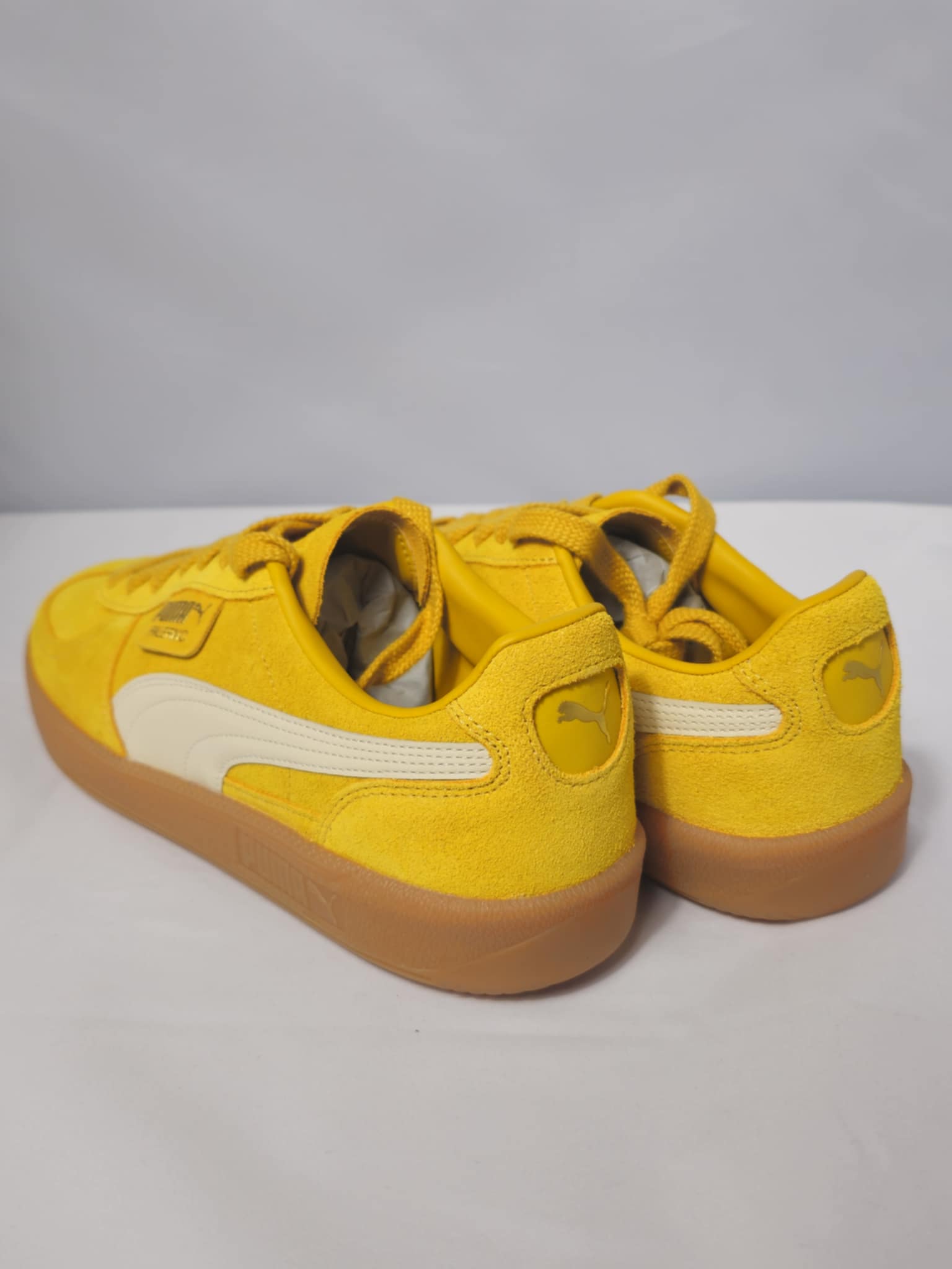 Puma Palermo Żółte Rozmiar 44.5 – Kultowe Sneakersy Retro AquaMagic Outlet