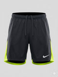 Męskie Spodenki Nike Slim Fit Czarne Neonowe AquaMagic Outlet