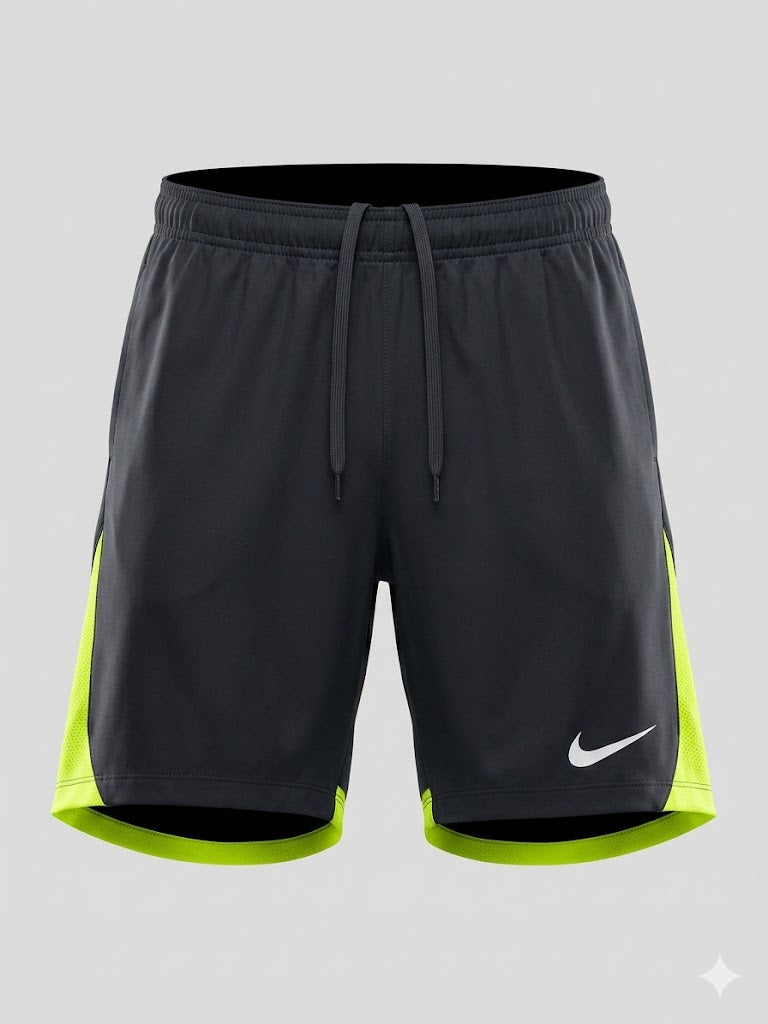 Męskie Spodenki Nike Slim Fit Czarne Neonowe AquaMagic Outlet