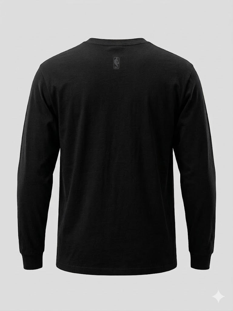 Czarny longsleeve męski Nike L | Golden State Warriors AquaMagic Outlet