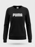 Czarna Bluza Damska Puma ESS Logo Crew FL Rozmiar S AquaMagic Outlet