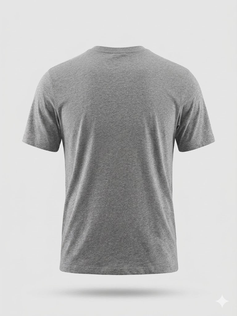 Szara Koszulka Męska Nike z Logo | T-shirt Sportowy AquaMagic Outlet