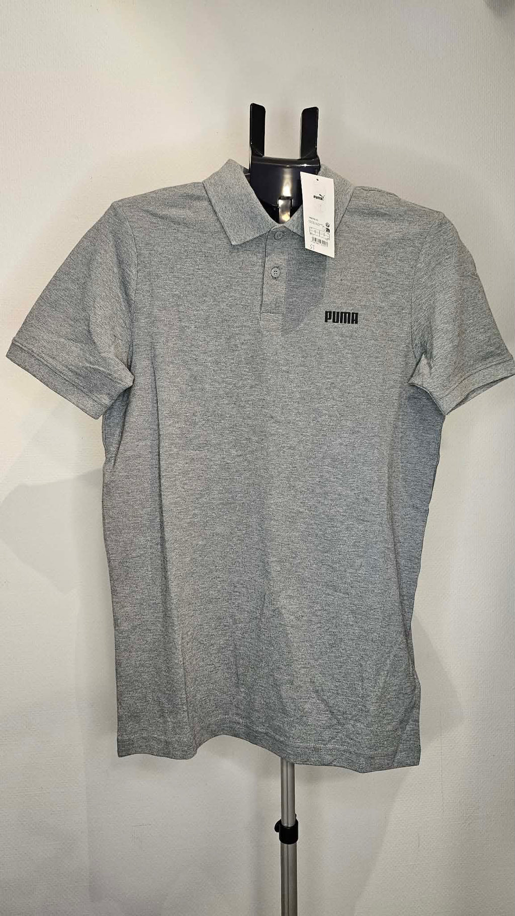 Koszulka Polo Puma Szara – Klasyczna Męska Rozmiar S